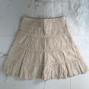 NWOT BEAU BOIS KHAKIS SKIRT